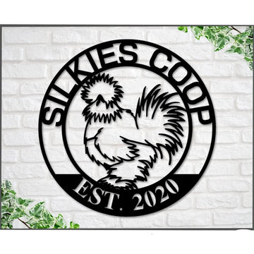 Personalized Metal Monogram Sign, Silverware Metal Signs, Pork Metal Sign, Kitchen Sign