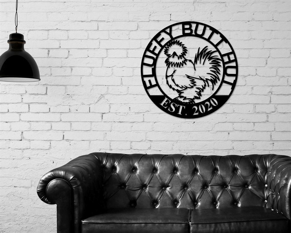 Personalized Metal Monogram Sign, Silverware Metal Signs, Pork Metal Sign, Kitchen Sign