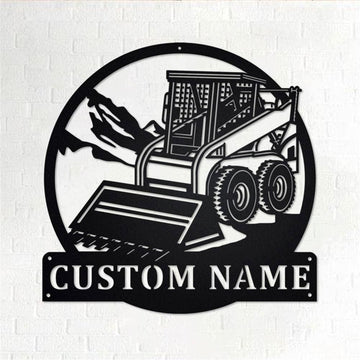 Personalized Metal Monogram Sign, Ski Goggles Metal Wall Art, Skier Name Sign, Ski Goggles Home Decor