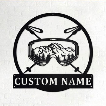 Personalized Metal Monogram Sign, Skipjack Tuna Fishing Metal Wall Art, Skipjack Tuna Fish Name Sign, Skipjack Home Decor