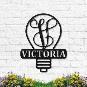 Personalized Metal Monogram Sign, Sphynx Cat Metal Wall Art, Sphynx Cat Name Sign, Sphynx Cat Home Decor