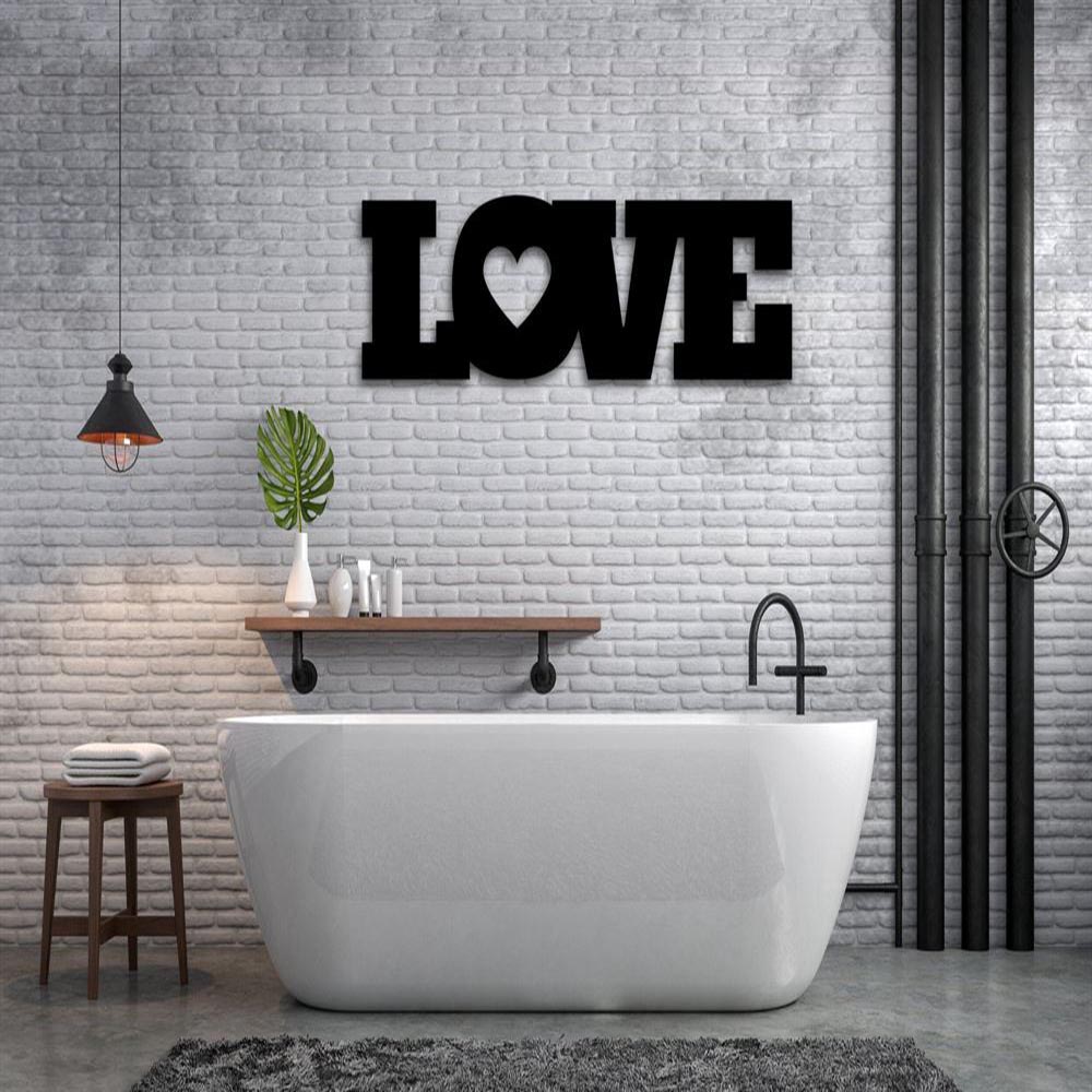 Personalized Metal Monogram Sign, Valentines Day Love Sign, Love Home Decor Valentine's Day Decor Metal Sign, Metal Valentine's Day Sign