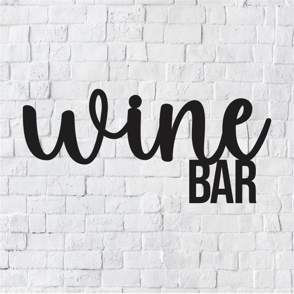 Personalized Wine Bar Metal Wall Art, Wine Wall Decor, Metal Wall Decor, Home Decor, Wine Bar Home Decor