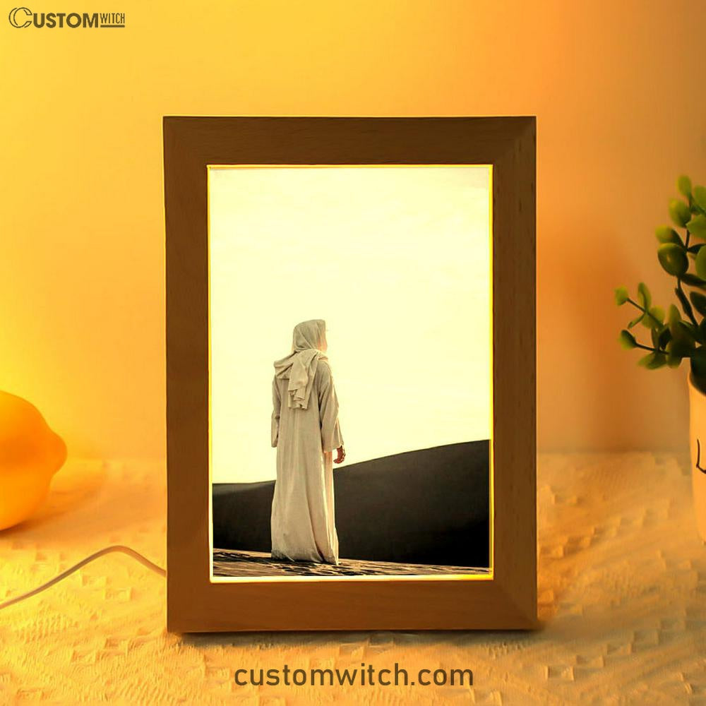 Pictures Of Christ Frame Lamp Pictures - Christian Art - Jesus Frame Lamp Art