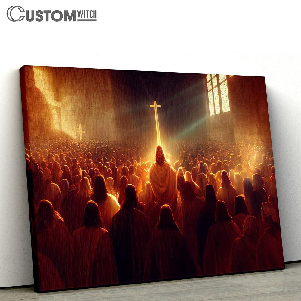 Revelation Jesus Christ Canvas Pictures - Faith Art - Christian Canvas Wall Art Decor