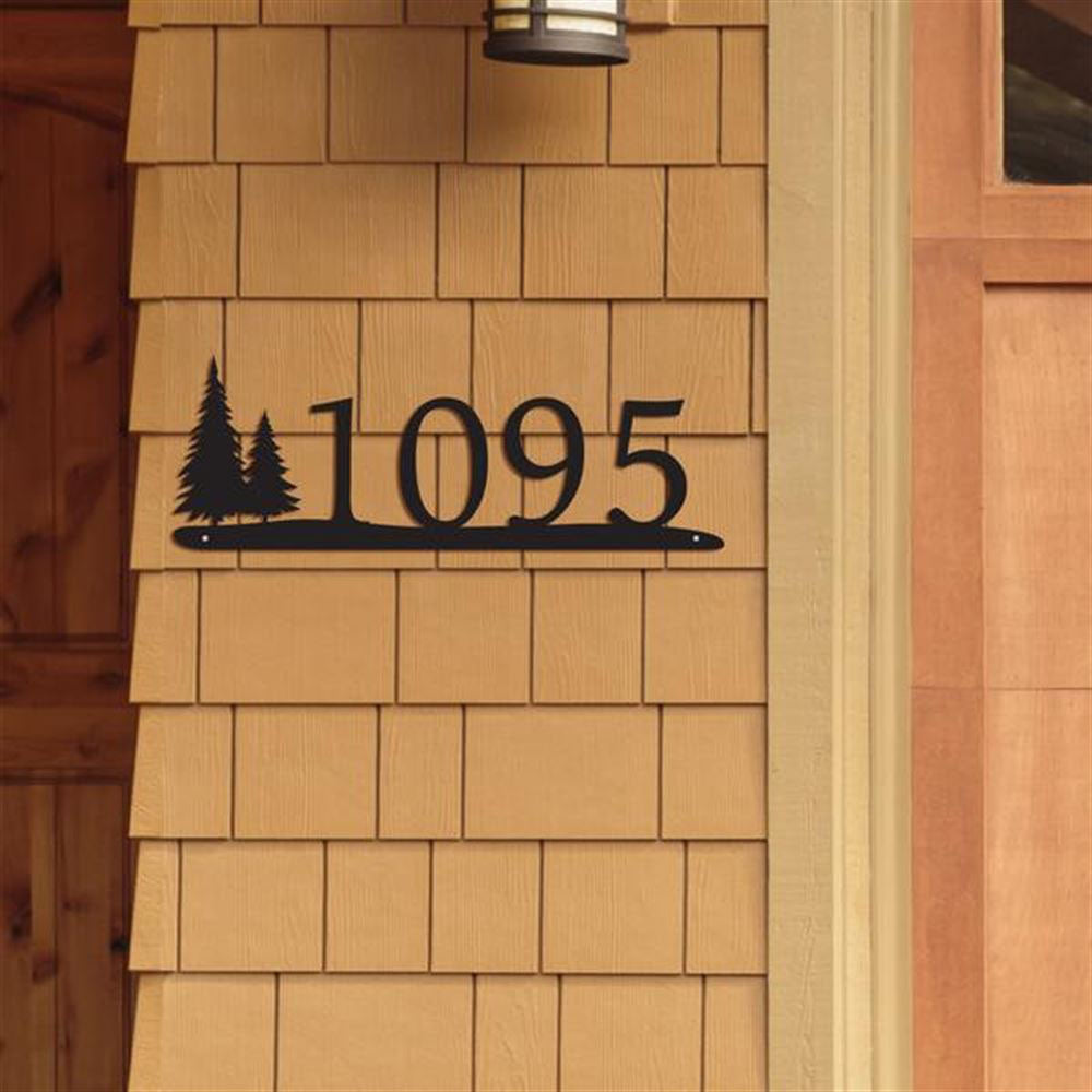 Rustic Basic Address Metal Sign, Cut Metal Sign, Metal House Sign, Wall Metal Sign, Home Decor Sign, Anniversary Gift, Wall Decoration Art