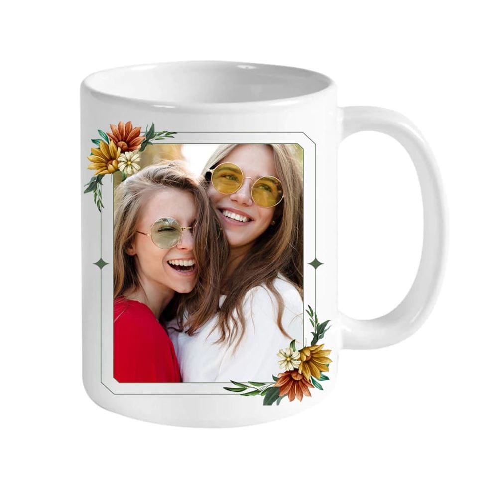 Sisters In Christ Are Sisters For Life Custom Photo Mug, Christian Mug, Bible Mug, Faith Gift, Encouragement Gift