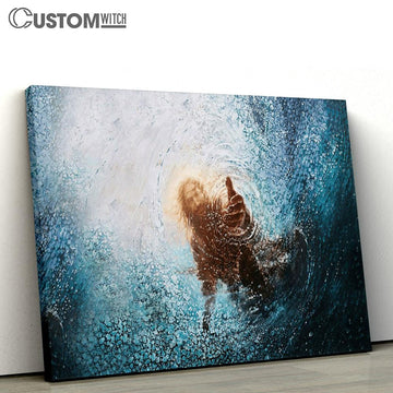 The Hand Of God Jesus Large Canvas - Christian Canvas Prints - Religious Canvas Art