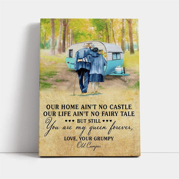 You Are My Queen Forever Canvas, Mother's Day Canvas Art, Gift For Mom, Birthday Gift, Mother's Day Wall Art