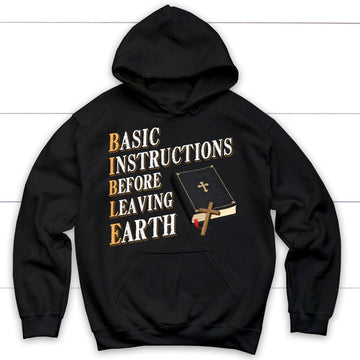 Basic Instructions Before Leaving Earth Hoodie