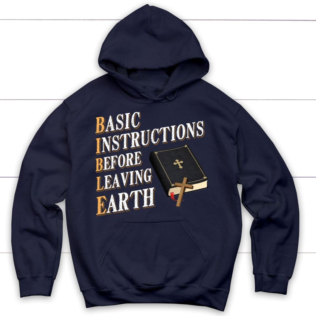 Basic Instructions Before Leaving Earth Hoodie