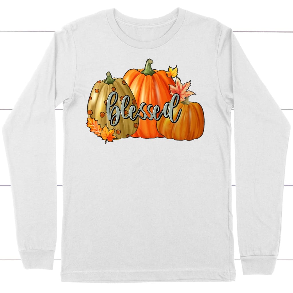 Blessed Pumpkin Long Sleeve Shirt