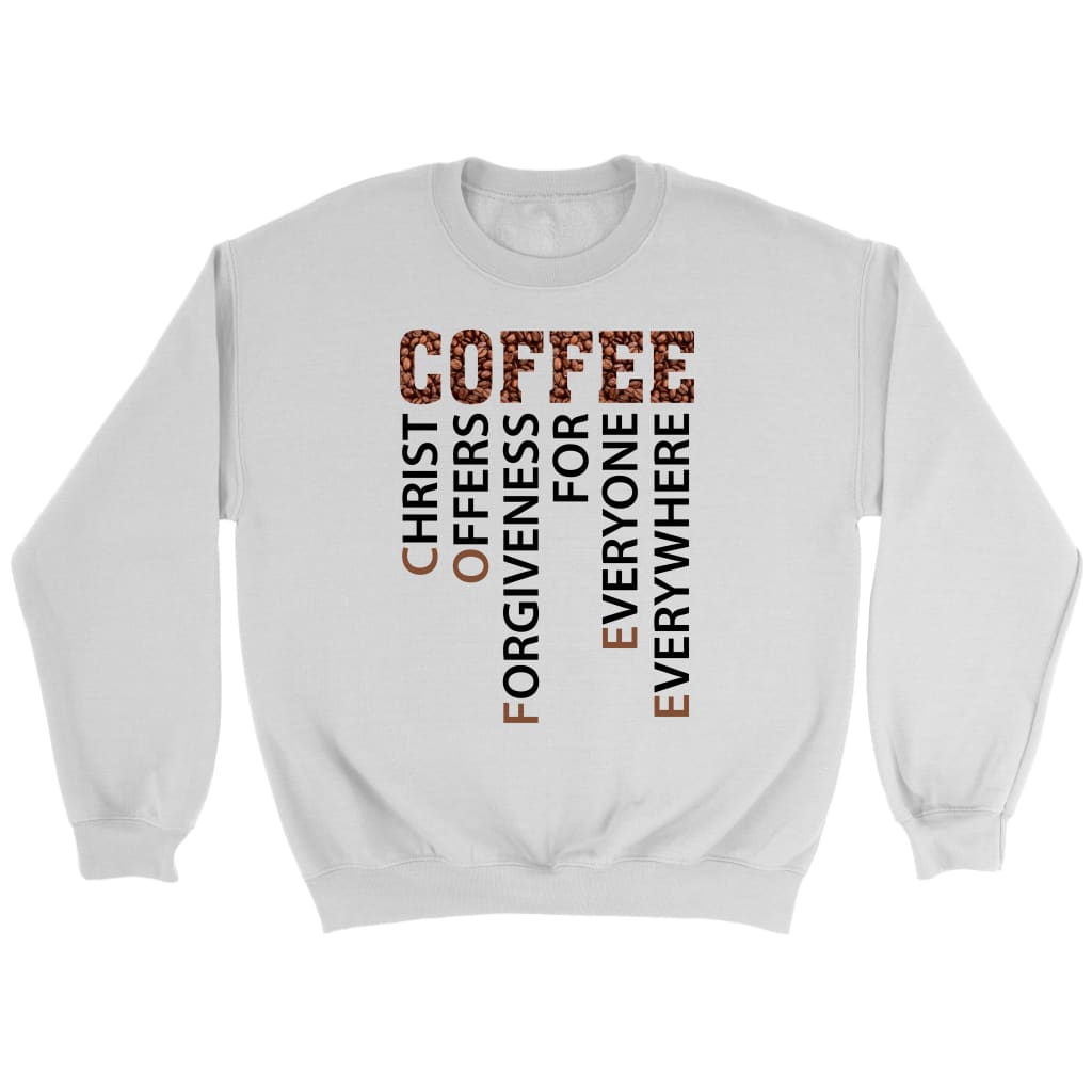 Coffee Definition Christian Sweatshirt