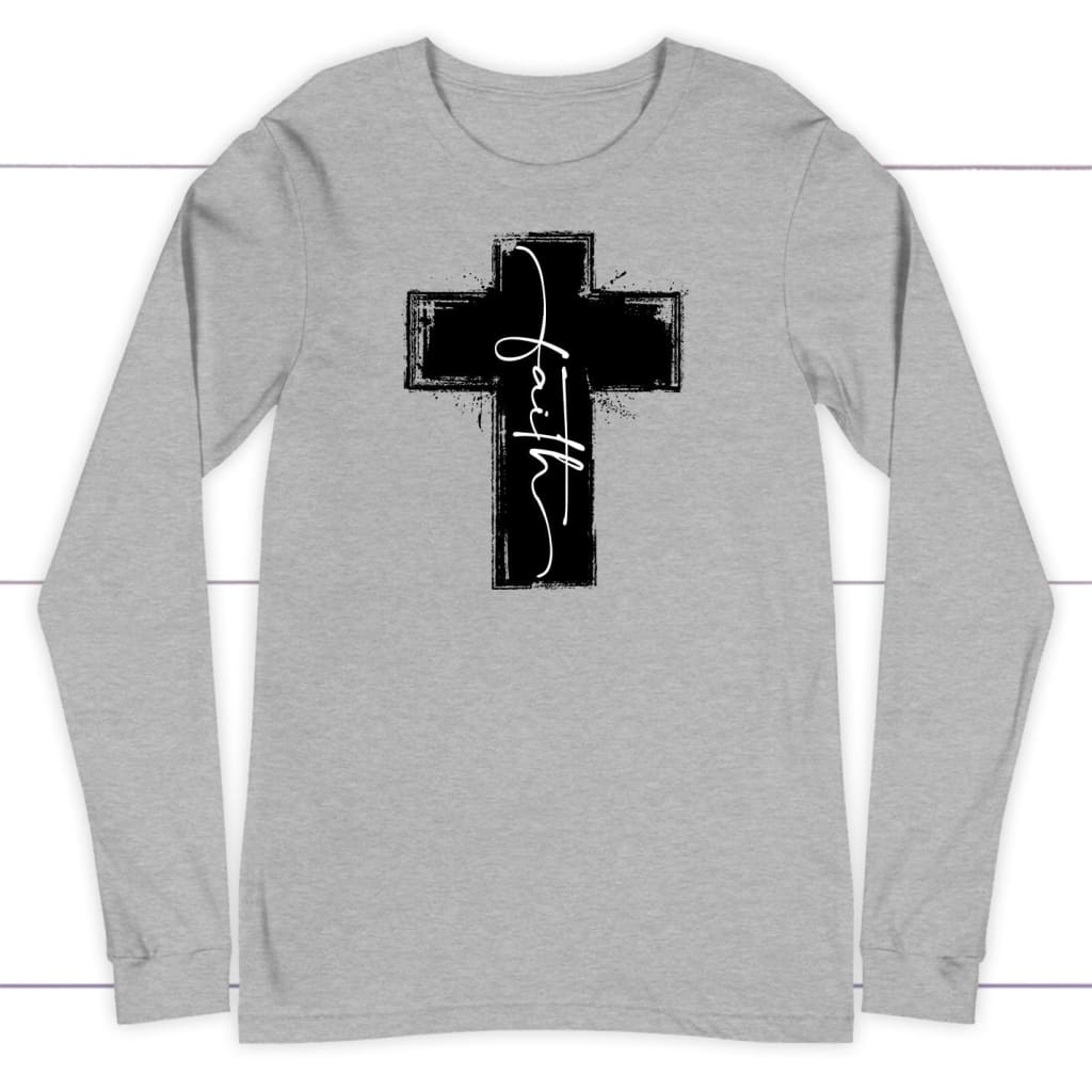 Faith Cross Long Sleeve Shirt