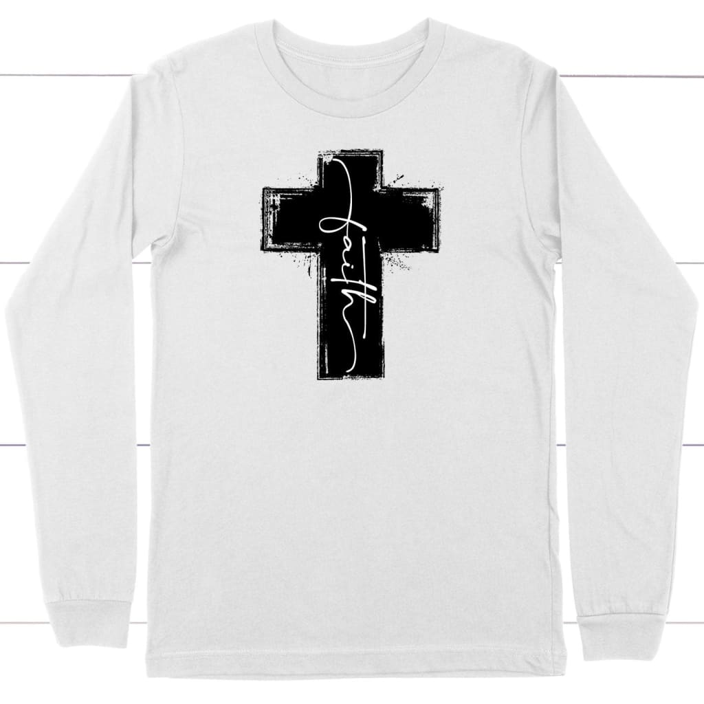 Faith Cross Long Sleeve Shirt