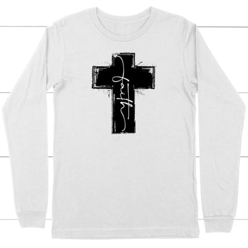 Faith Cross Long Sleeve Shirt