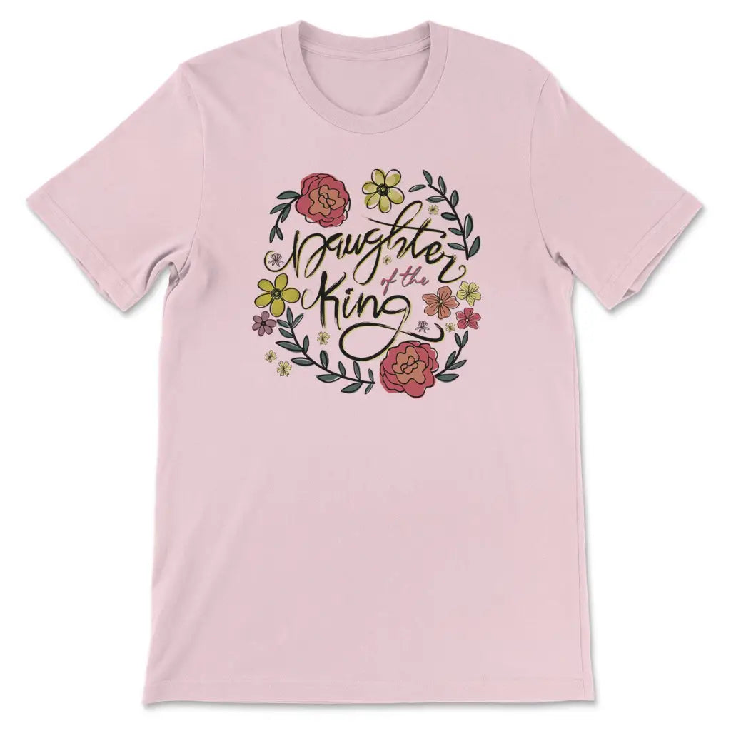 Daughter Of The King Flowers T-shirt