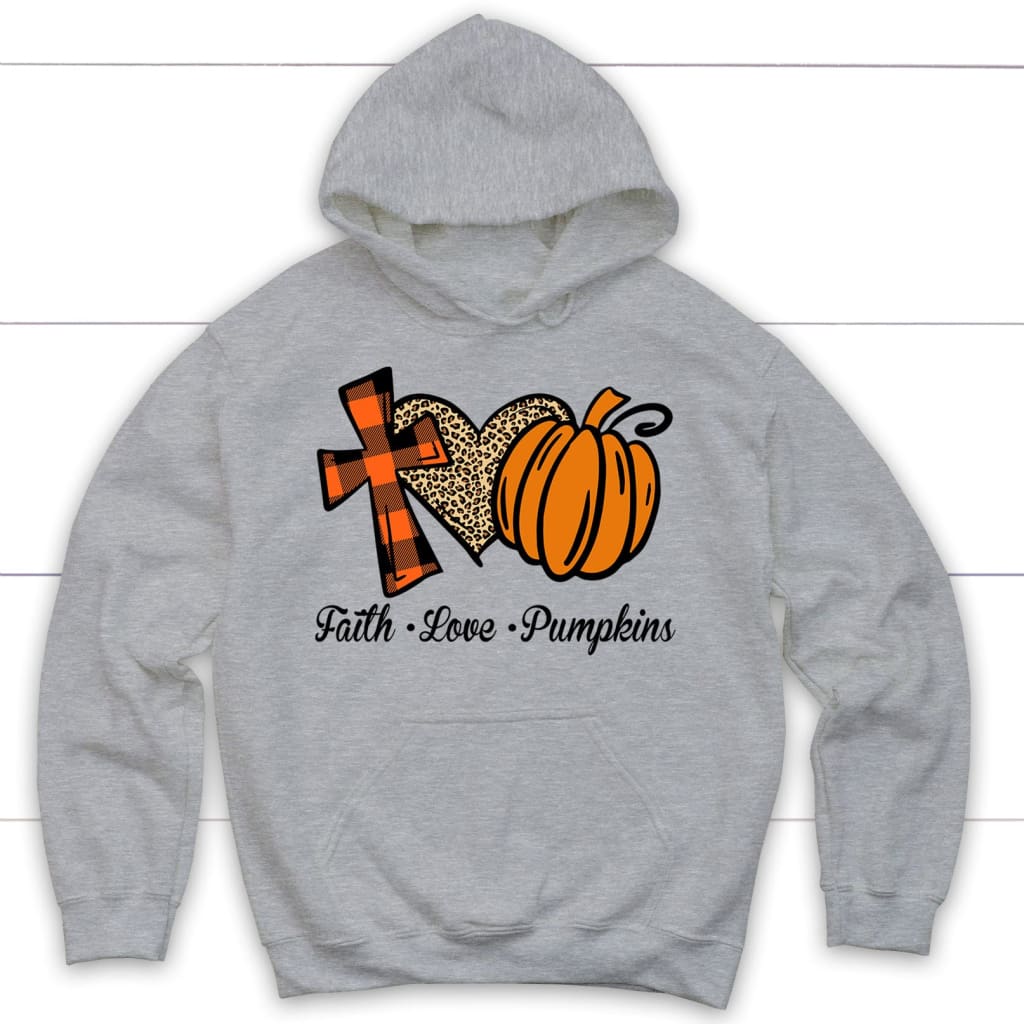 Faith Love Pumpkins Hoodie