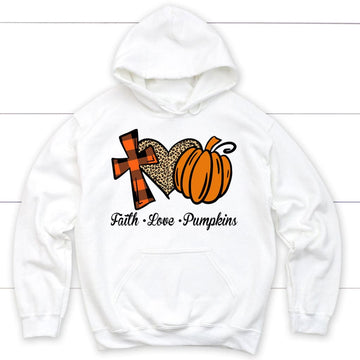 Faith Love Pumpkins Hoodie