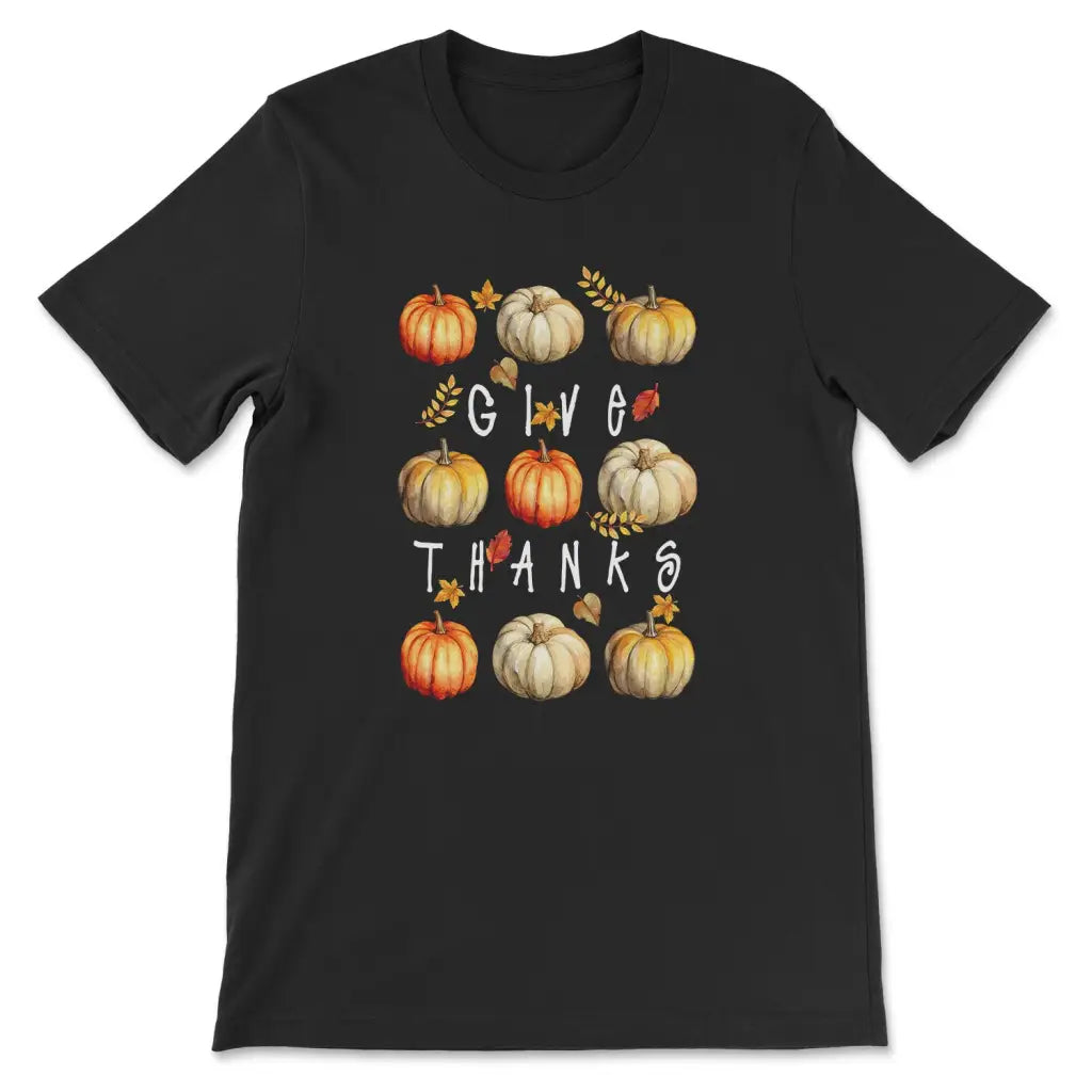 Fall Pumpkin Give Thanks t-shirt