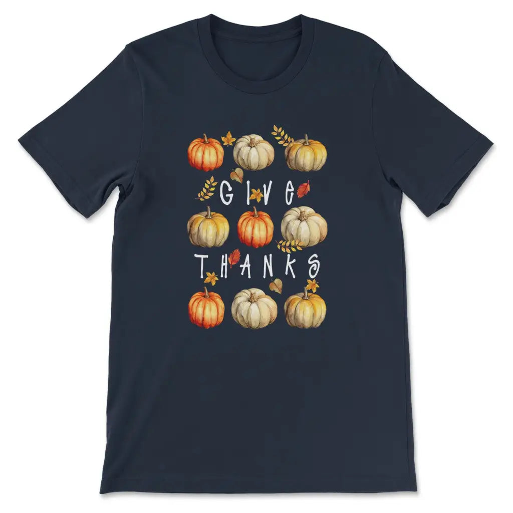 Fall Pumpkin Give Thanks t-shirt