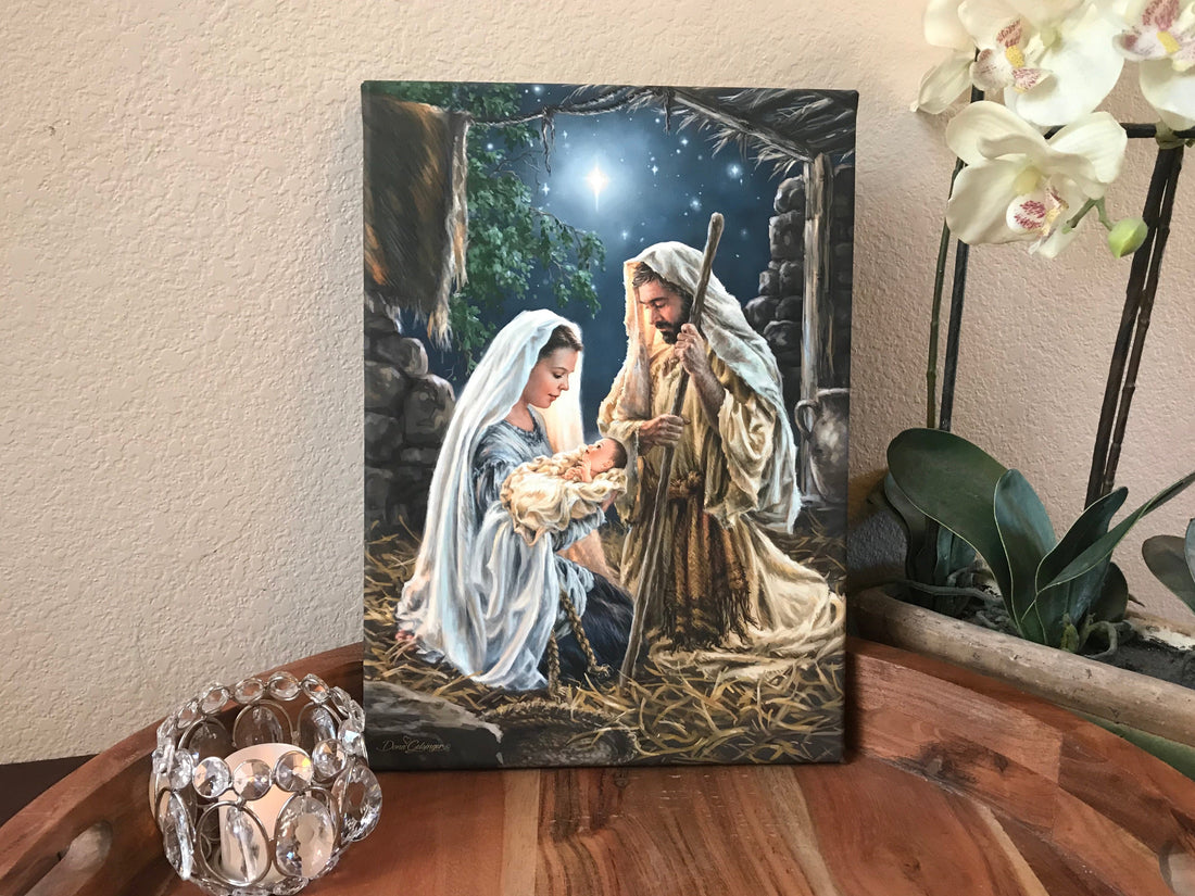 Glory to God Canvas Wall Art