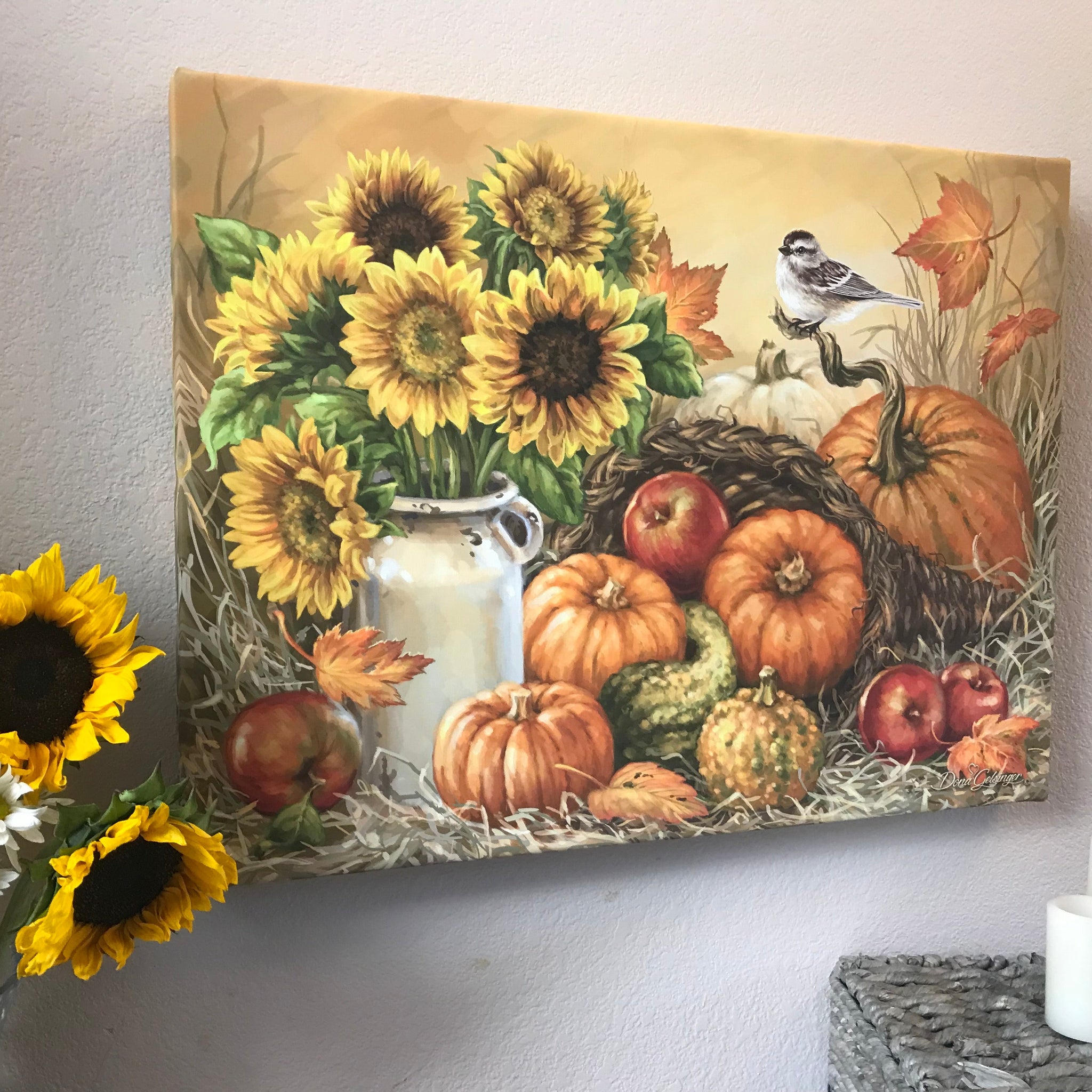 Bountiful Harvest Canvas Wall Art