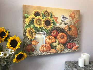 Bountiful Harvest Canvas Wall Art