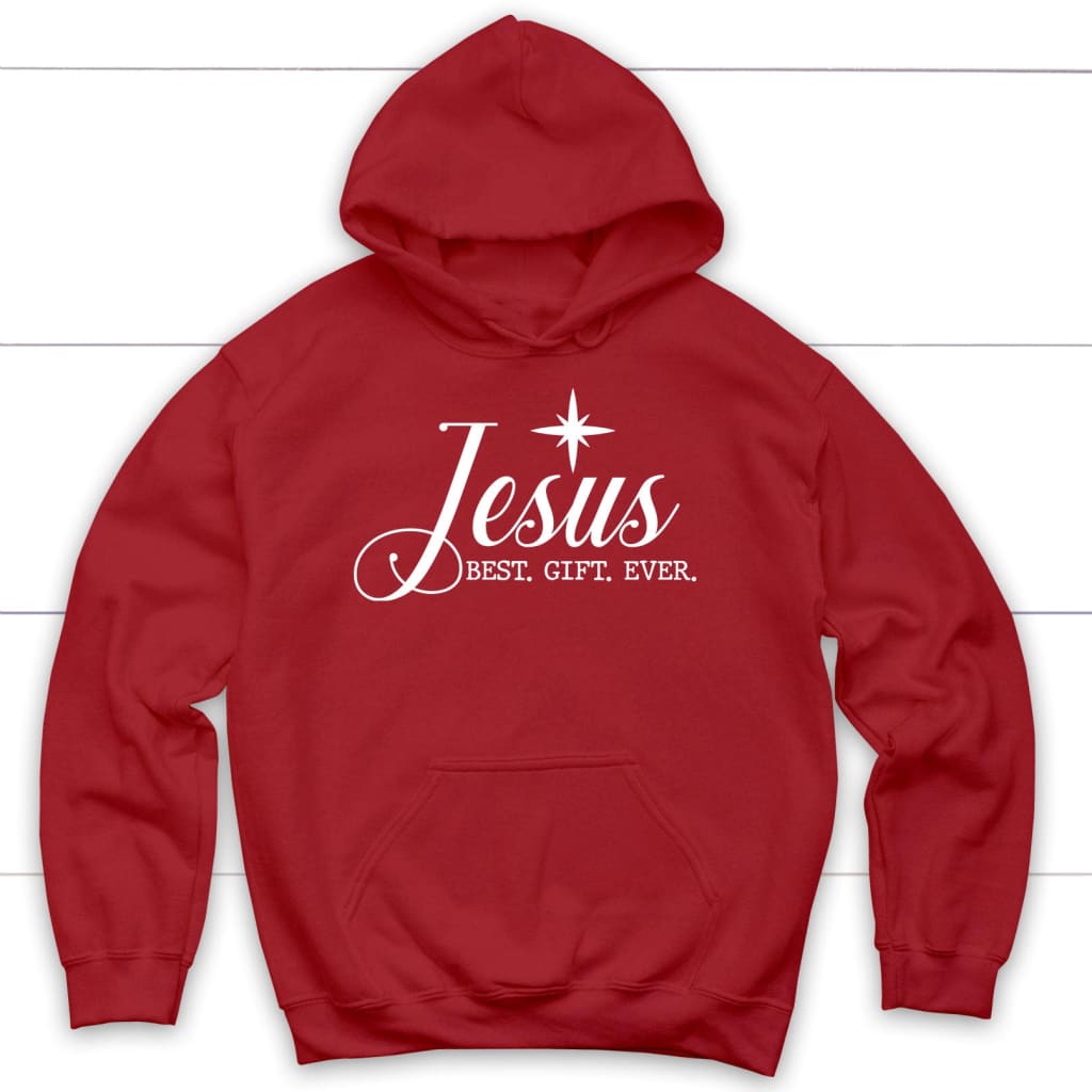 Jesus best gift ever, Christian Christmas hoodie