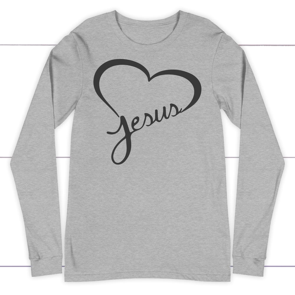 Jesus In My Heart Long Sleeve Shirt