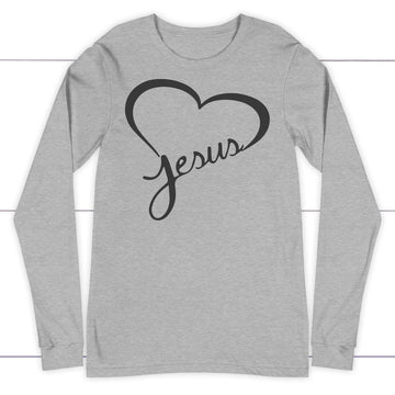 Jesus In My Heart Long Sleeve Shirt