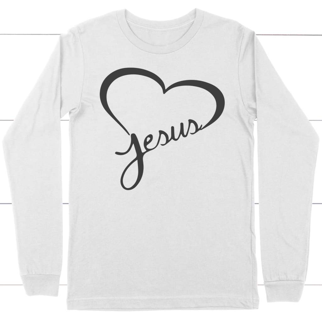 Jesus In My Heart Long Sleeve Shirt