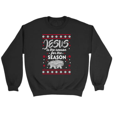 Jesus Is The Reason For The Season Christmas Christian Sweatshirt