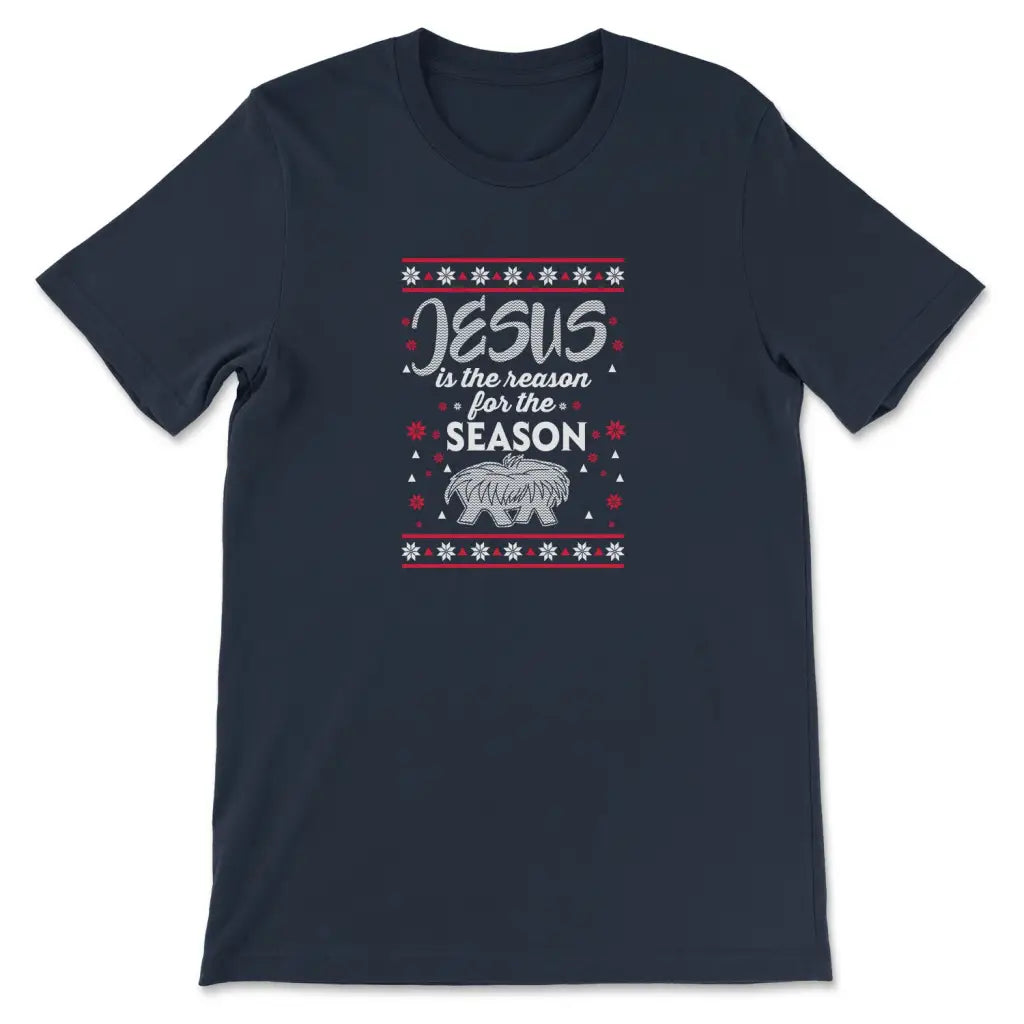 Jesus Is The Reason For The Season Christmas Christian T-shirt