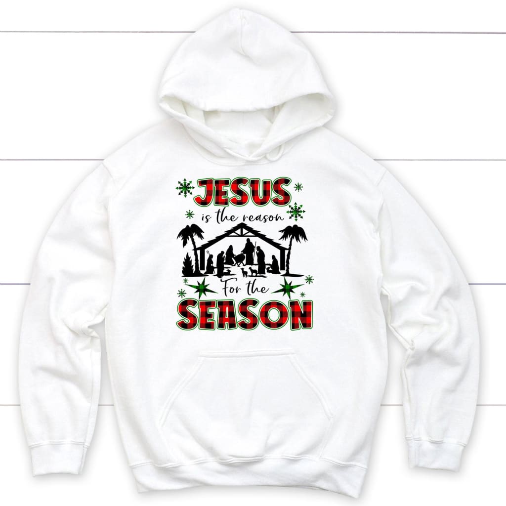 Jesus is the reason for the season hoodie, Christian Christmas hoodies