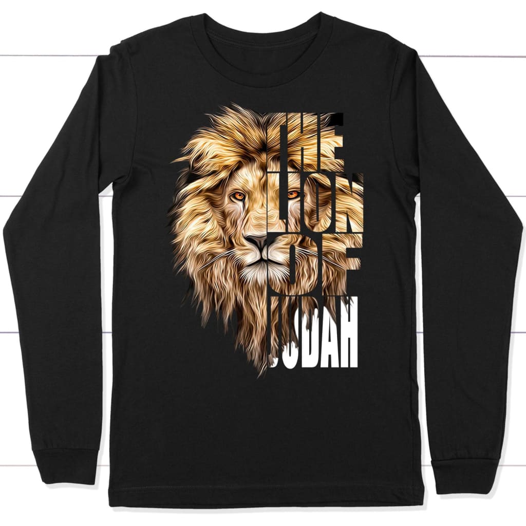 Jesus The Lion Of Judah Long Sleeve T-shirt