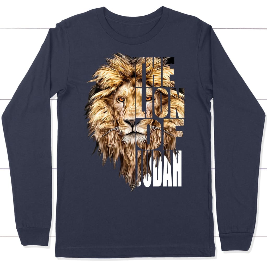 Jesus The Lion Of Judah Long Sleeve T-shirt