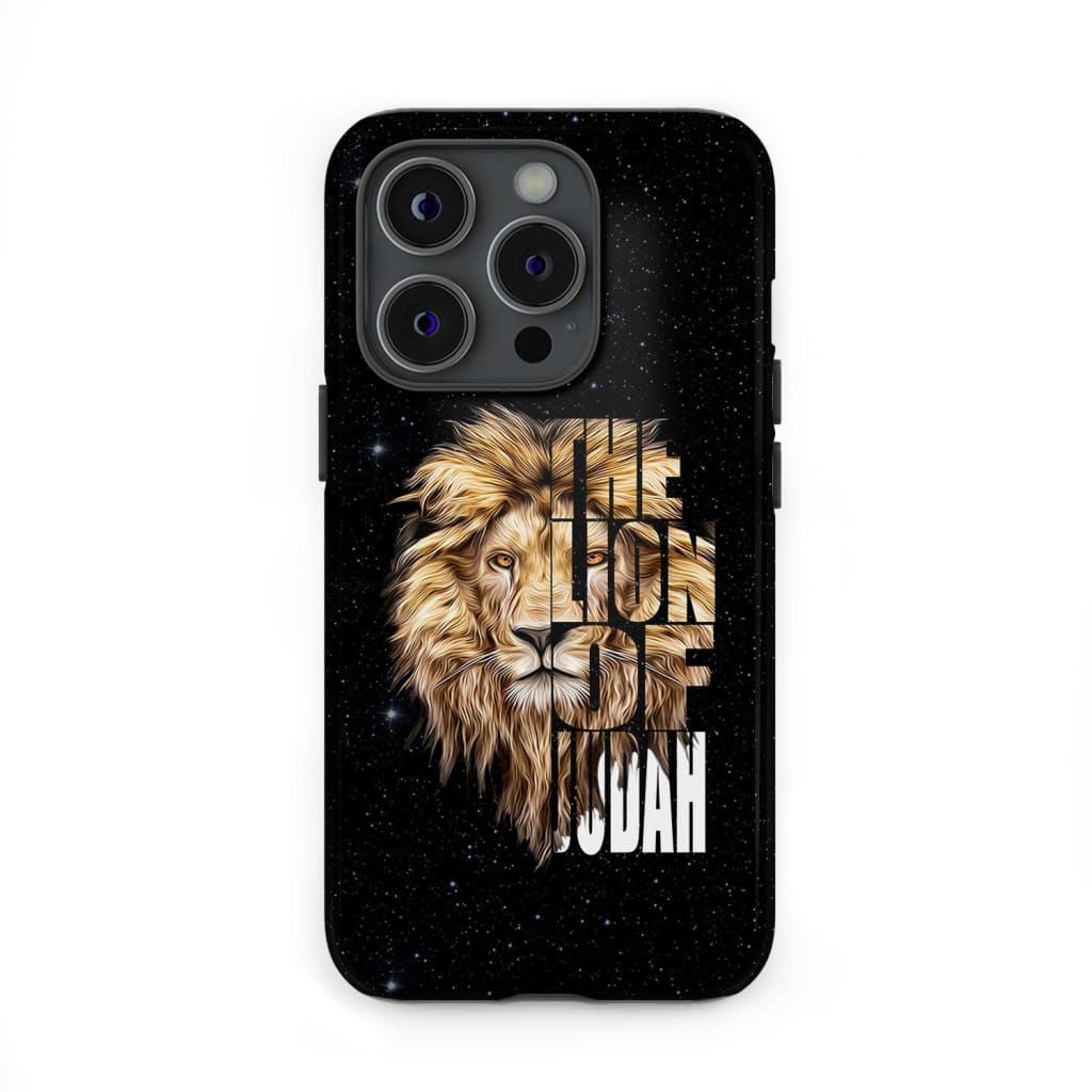 Jesus the Lion of Judah phone case - Christian phone cases