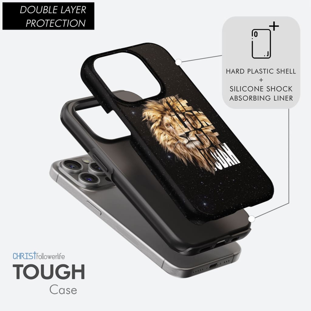 Jesus the Lion of Judah phone case - Christian phone cases