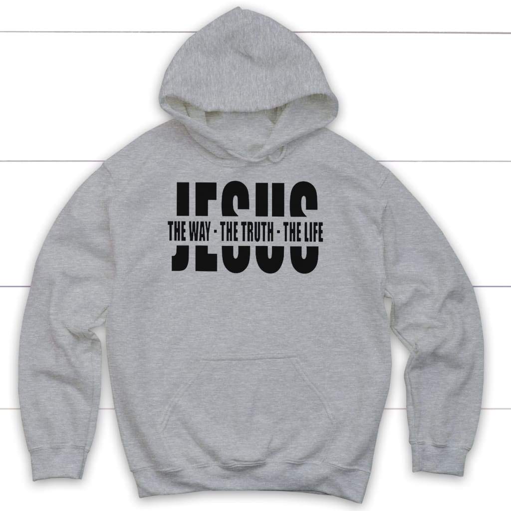 Christian Hoodie, Jesus The Way The Truth The Life