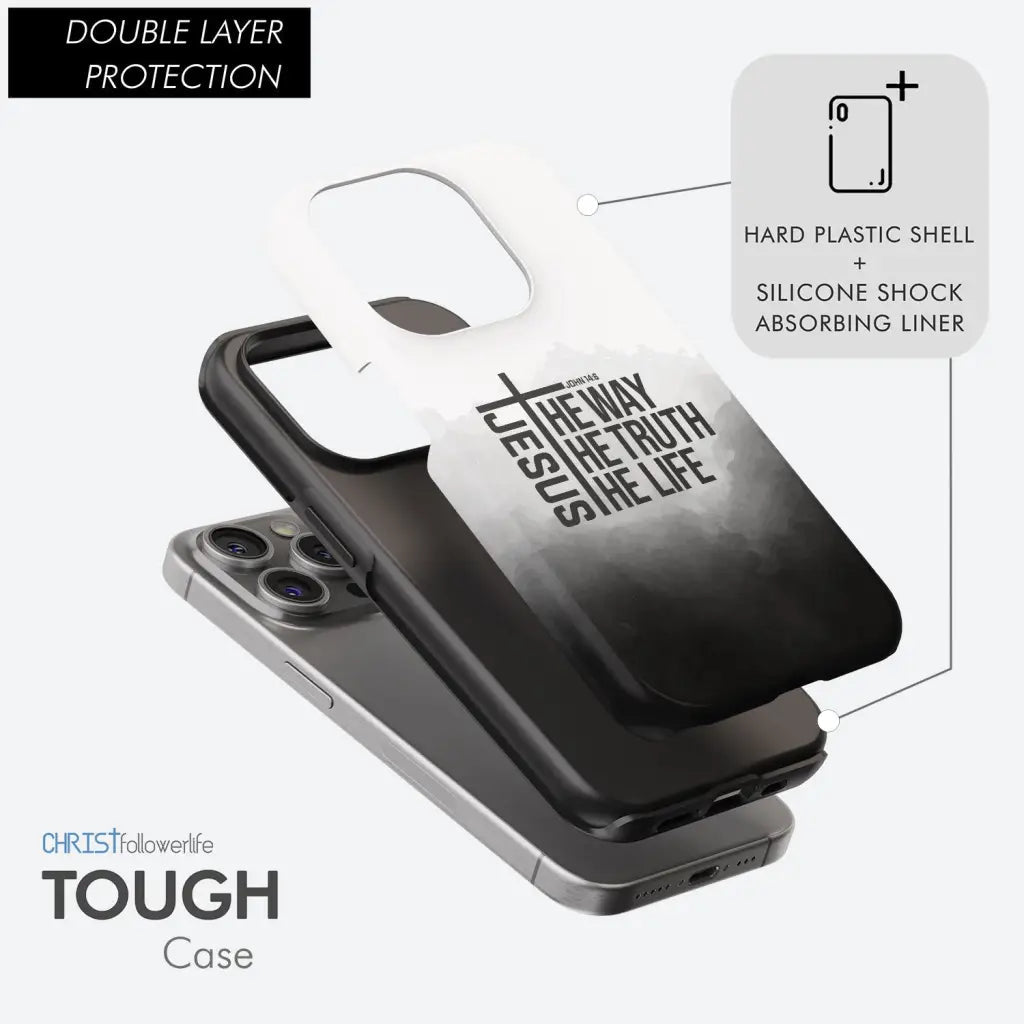 Jesus The Way The Truth The Life Phone Case