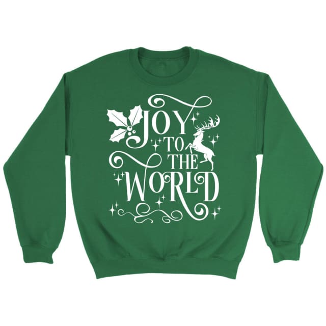 Christian Christmas Sweatshirt, Joy To The World Sweatshirt