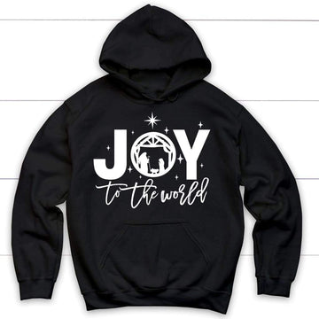 Joy To The World Christmas Christian Hoodie