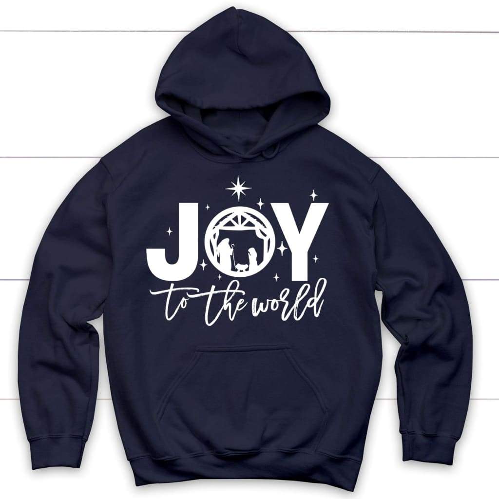 Joy To The World Christmas Christian Hoodie