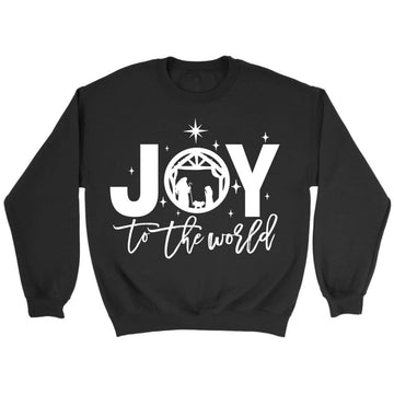 Joy To The World Christmas Christian Sweatshirt