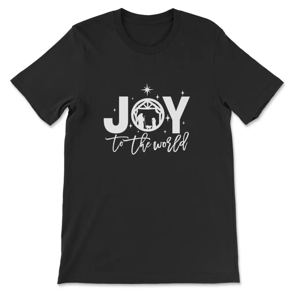 Joy To The World Christmas Christian T-shirt