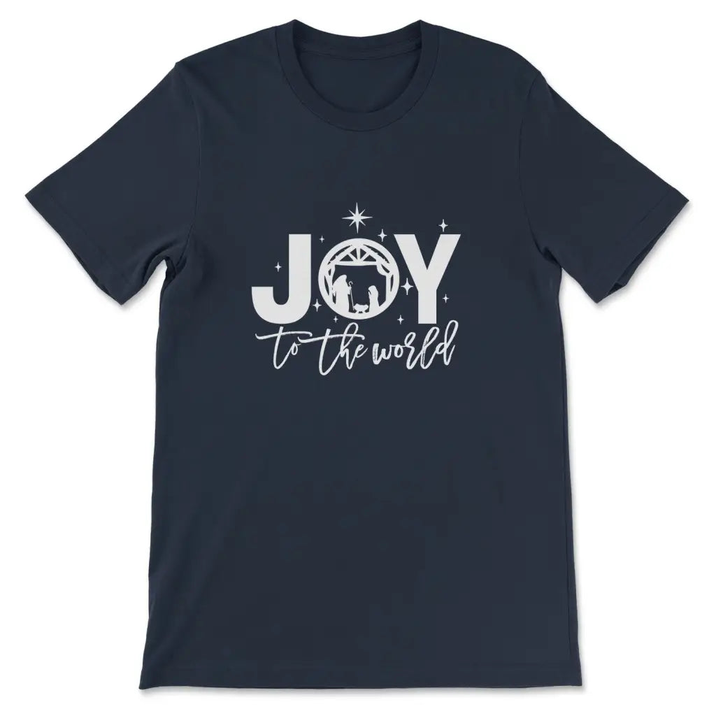Joy To The World Christmas Christian T-shirt