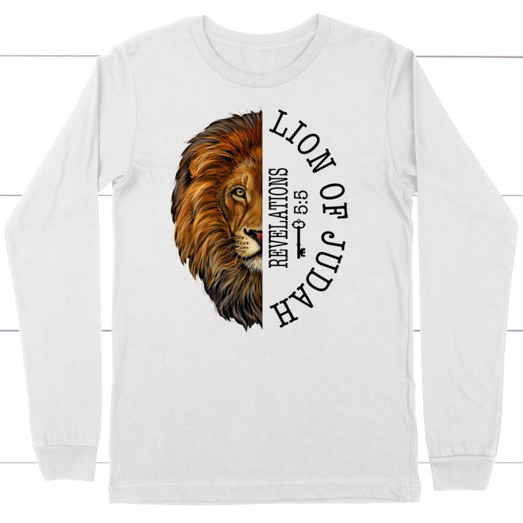 Lion Of Judah Revelation 5:5 Long Sleeve Shirt