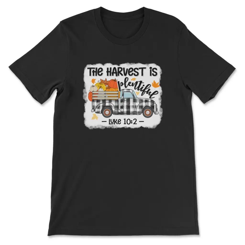 Luke 10:2 The Harvest is Plentiful, Pumpkin Truck, t-shirt