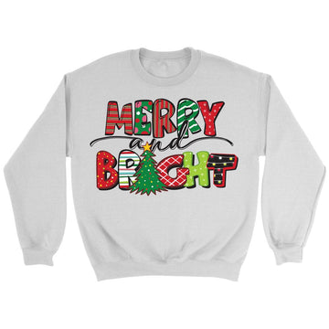 Merry And Bright Christmas Sweatshirt